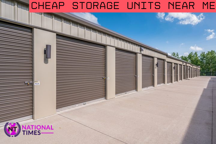 cheap storage units near me