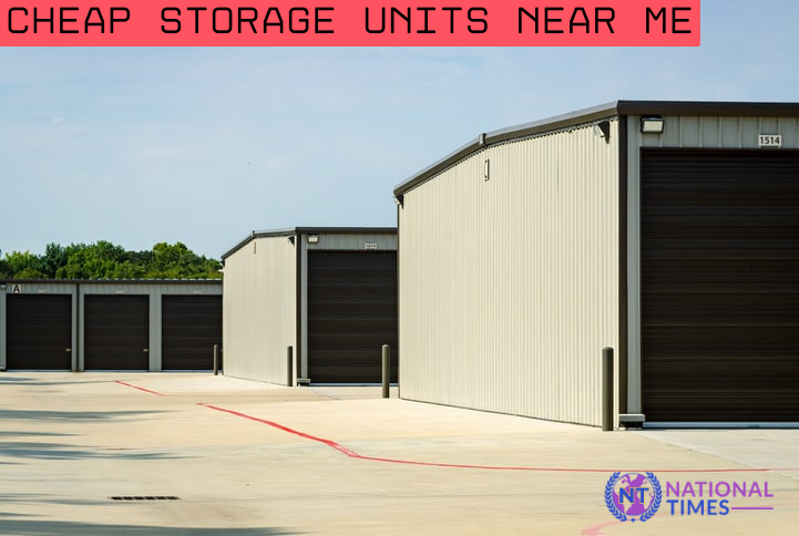 cheap storage units near me