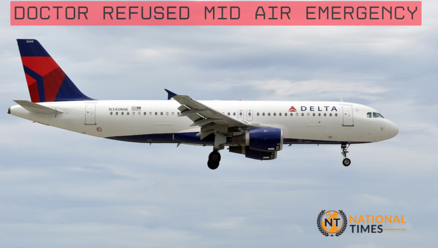 doctor refused mid air emergency