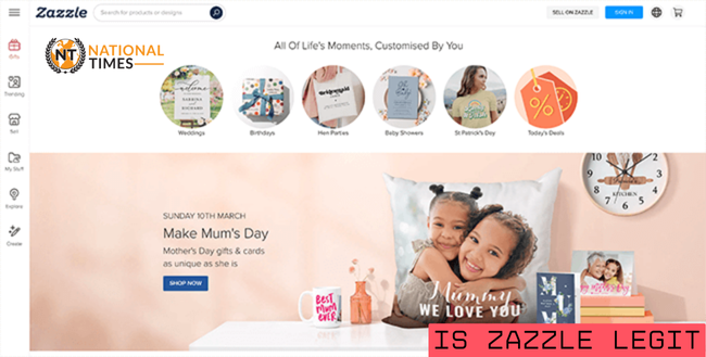 is zazzle legit