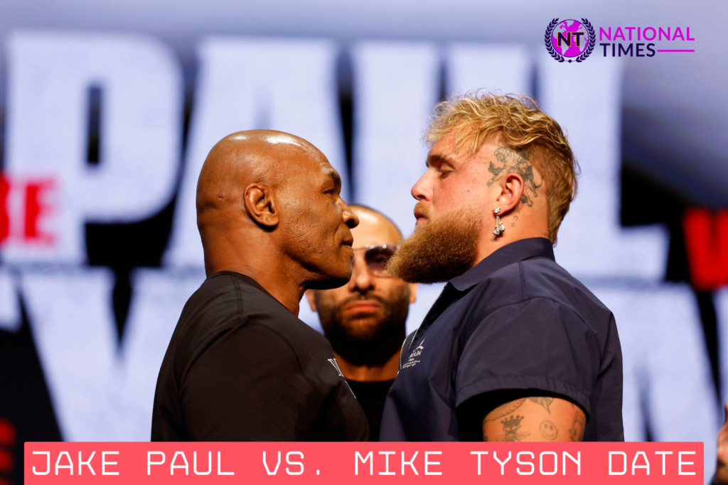 jake paul vs. mike tyson date