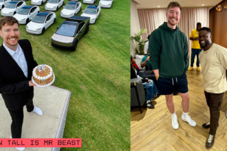 how tall is mr beast